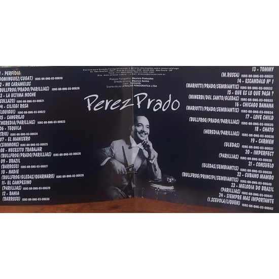 Cd Perez Prado, Perfídia Cd Perez Prado, Perfídia