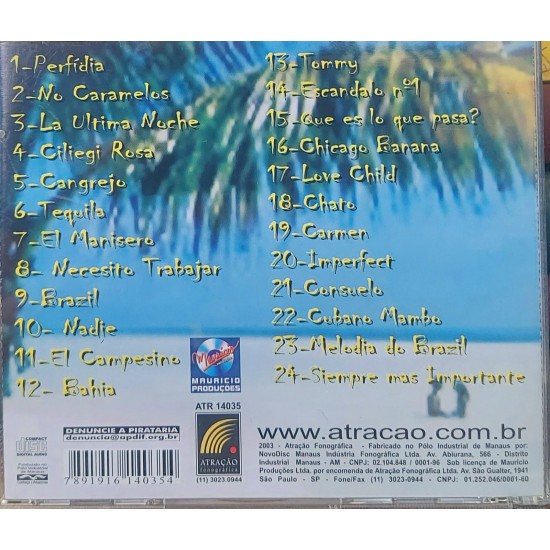 Cd Perez Prado, Perfídia Cd Perez Prado, Perfídia