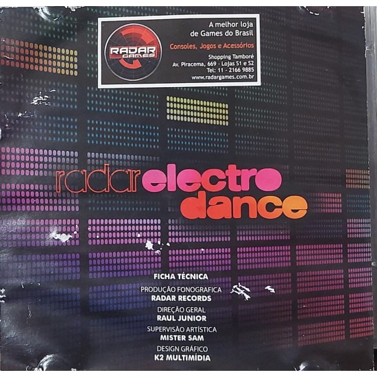 Cd Radar Electro Dance Cd Radar Electro Dance