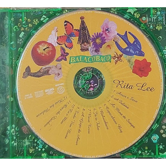 Cd Rita Lee, Balacobaco Cd Rita Lee, Balacobaco