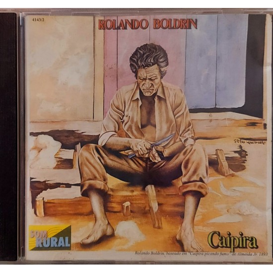 Cd Rolando Boldrin, Som Rural Caipira, Original, 1998 Cd Rolando Boldrin, Som Rural Caipira, Original, 1998