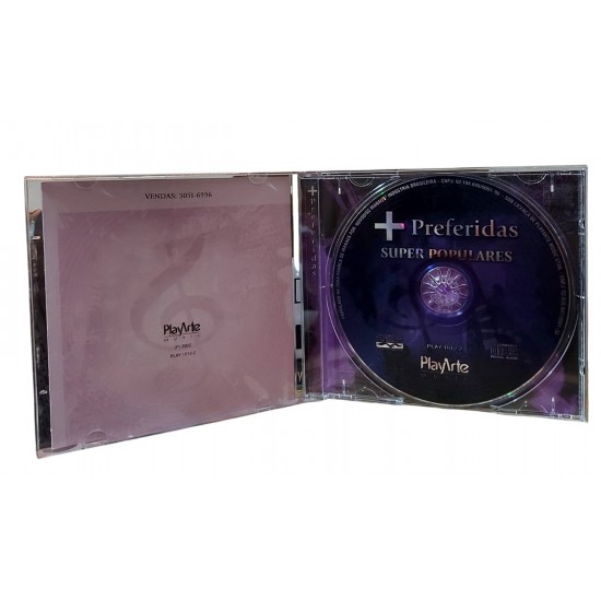 Cd Super Populares + Preferidas, Gravações Originais Cd Super Populares + Preferidas, Gravações Originais