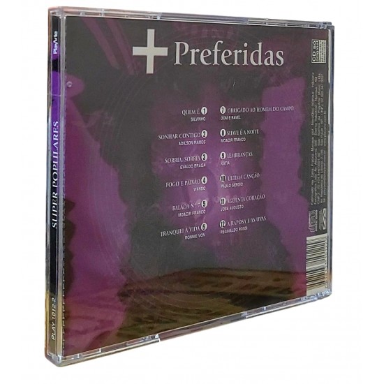 Cd Super Populares + Preferidas, Gravações Originais Cd Super Populares + Preferidas, Gravações Originais