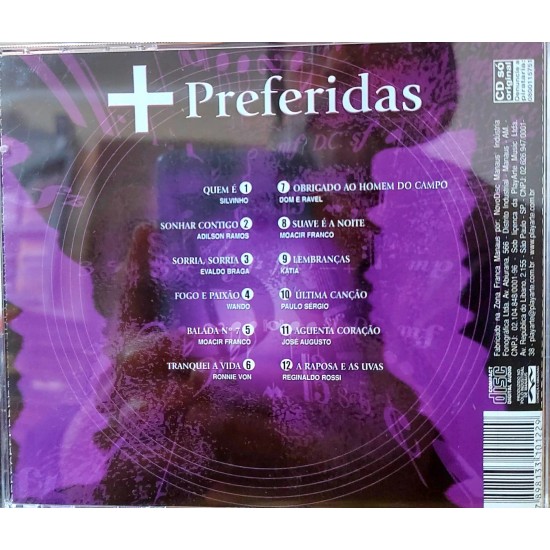 Cd Super Populares + Preferidas, Gravações Originais Cd Super Populares + Preferidas, Gravações Originais