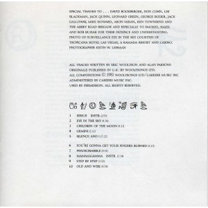 Cd The Alan Parson Project, Eye In The Sky, Arista, 1982, Importado USA