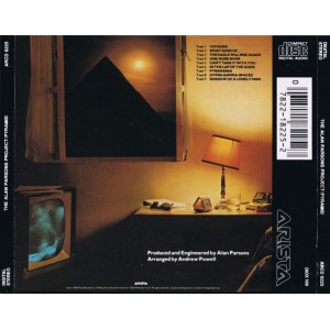 Cd The Alan Parson Project, Pyramid, Arista Records, 1978, Importado Inglaterra