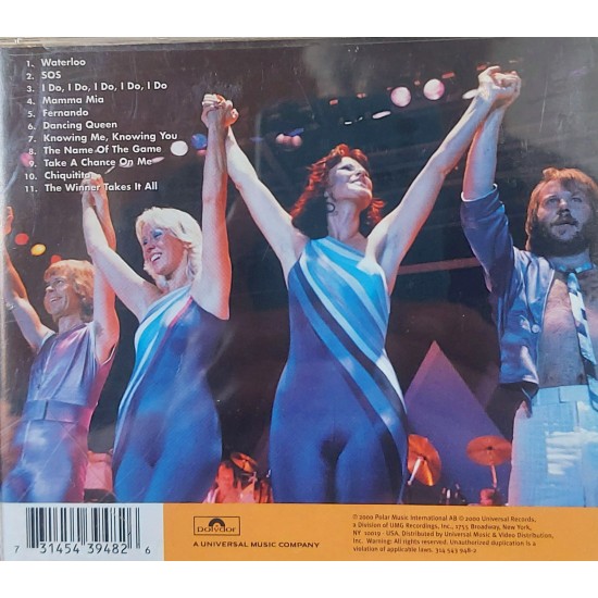 Cd The Best Of Abba, The Millenium Collection - Importado USA