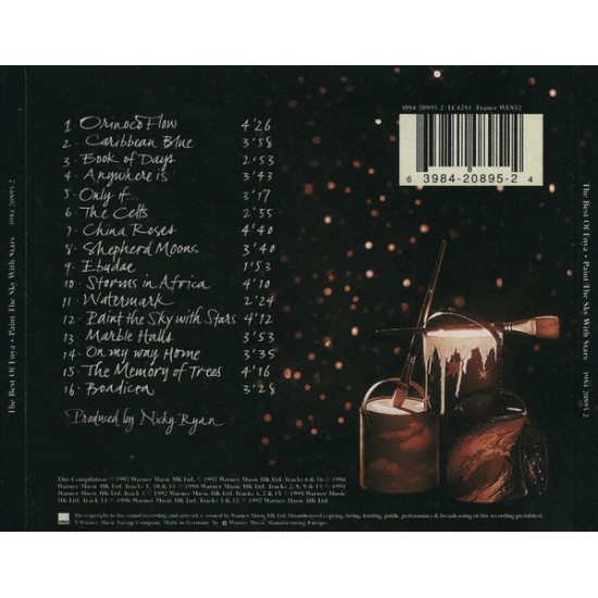 Cd The Best of Enya, Paint the Sky With Stars Cd The Best of Enya, Paint the Sky With Stars