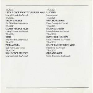 Cd The Best Of The Alan Parsons Project, Arista Records, 1991 Cd The Best Of The Alan Parsons Project, Arista Records, 1991