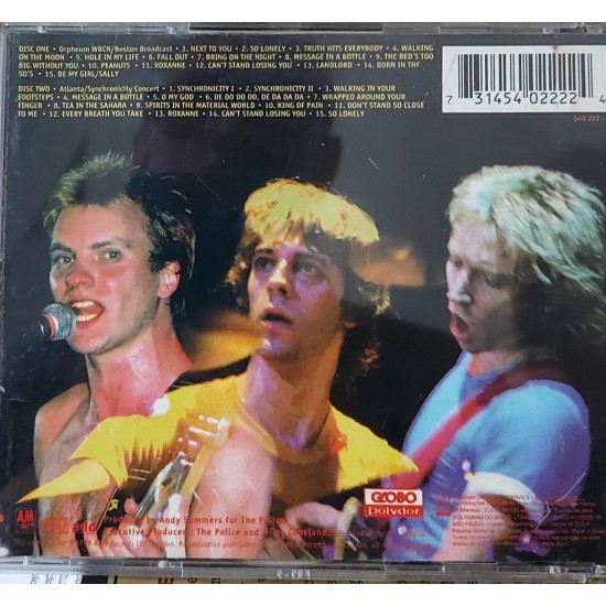 Cd The Police, Live