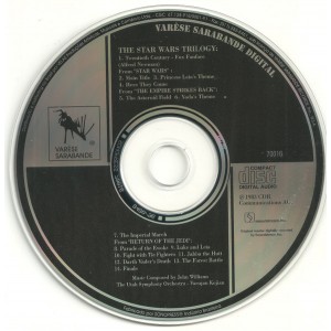 Cd The Star Wars Trilogy, Return Of The Jedi, The Empire Strikes Back, John Williams Cd The Star Wars Trilogy, Return Of The Jedi, The Empire Strikes Back, John Williams