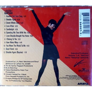 Cd Toni Braxton, Another Sad Love Song, 1993 Cd Toni Braxton, Another Sad Love Song, 1993