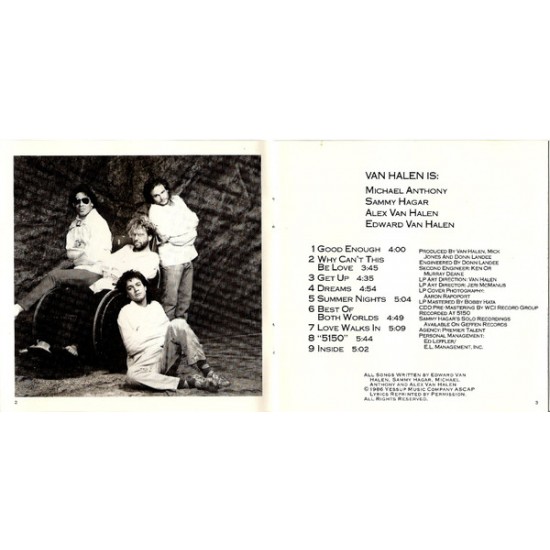 Cd Van Halen, 5150, 1987