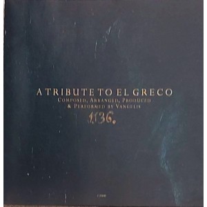 Cd Vangelis, A Tribute To El Greco, Importado Canadá, 1998