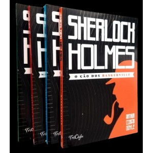 Coleção Sherlock Holmes 4 Livros, Arthur Conan Doyle