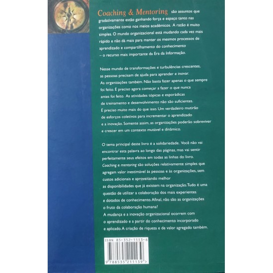 Construção de Talentos, Coaching % Mentoring. As Novas Ferramentas da Gestão de Pessoas, Idalberto Chiavenato