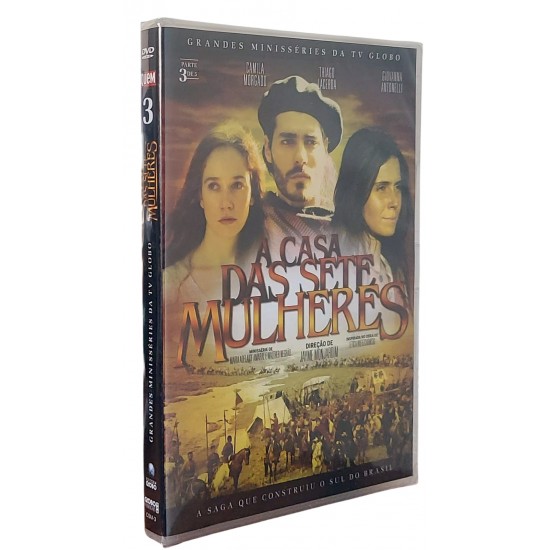 Dvd A Casa das Sete Mulheres, Parte 3 de 5 - Lacrado Dvd A Casa das Sete Mulheres, Parte 3 de 5 - Lacrado