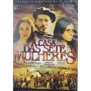 Dvd A Casa das Sete Mulheres, Parte 3 de 5 - Lacrado Dvd A Casa das Sete Mulheres, Parte 3 de 5 - Lacrado