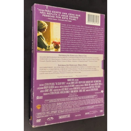 Dvd A Cor Púrpura, Edição Especial Dvd Duplo, Steven Spielberg