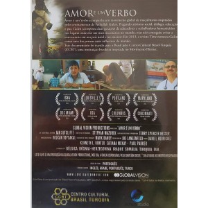 Dvd Amor é Um Verbo, Filme de Terry Spencer Hesser, Narrado por Ashely Judd