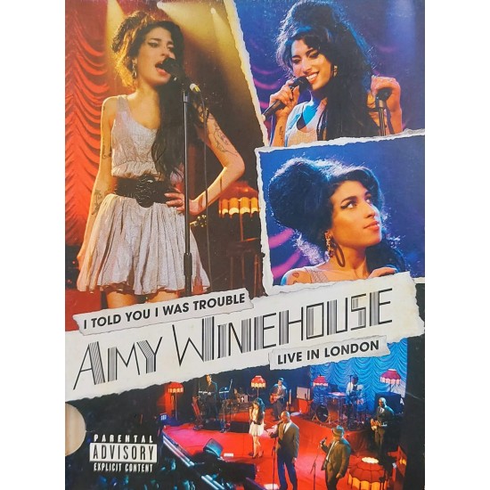 Dvd Amy Winehouse, Live In London, I Told You I Was Trouble Dvd Amy Winehouse, Live In London, I Told You I Was Trouble