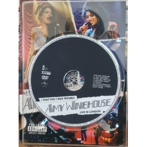 Dvd Amy Winehouse, Live In London, I Told You I Was Trouble Dvd Amy Winehouse, Live In London, I Told You I Was Trouble