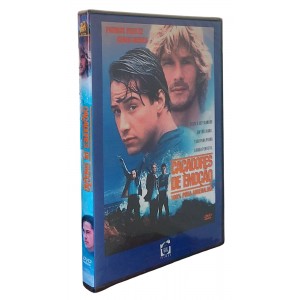Dvd Caçadores de Emoção, 100% Pura Adrenalina, Keanu Reeves, Patrick Swayze - Lacrado