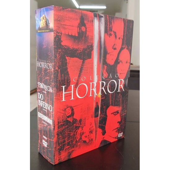 Dvd Coleção Horror, A Profecia, Do Inferno, Exterminio