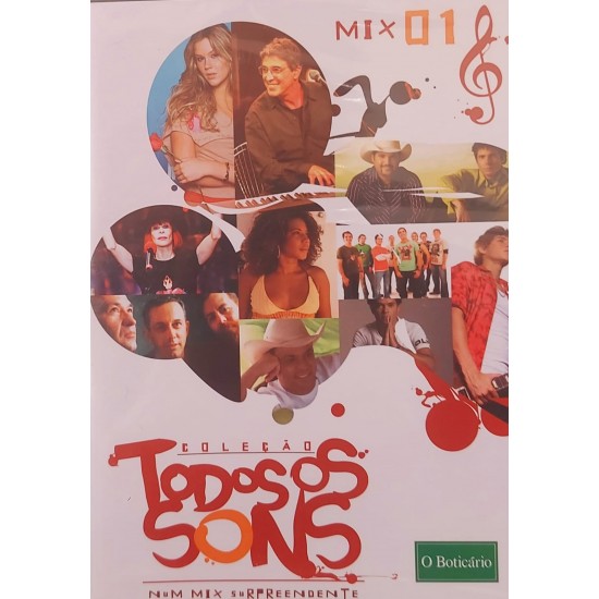 Dvd Coleção Todos os Sons, Num Mix Surpreendente - Boticário
