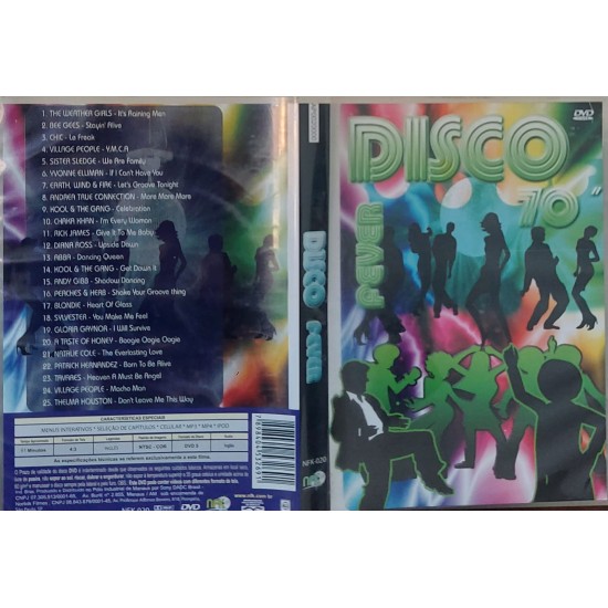 Dvd Disco Fever 70 Dvd Disco Fever 70