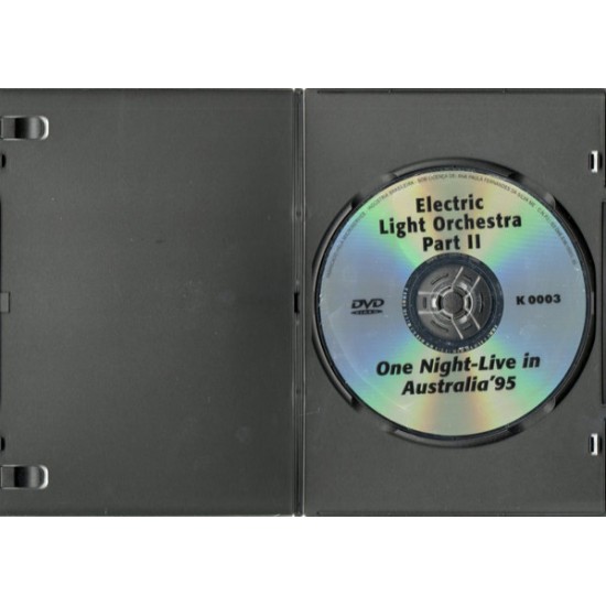 Dvd Eletric Light Orchestra, Part 2. One Night-Live in Australia 95 Dvd Eletric Light Orchestra, Part 2. One Night-Live in Australia 95