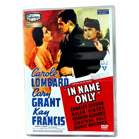 Dvd Esposa Só no Nome, In Name Only, Carole Lombard, Cary Grant, Kay Francis Dvd Esposa Só no Nome, In Name Only, Carole Lombard, Cary Grant, Kay Francis