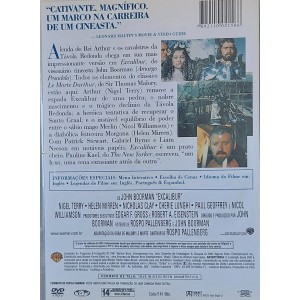 Dvd Excalibur, Nigel Terry, Helen Mirren, Nicholas Clay