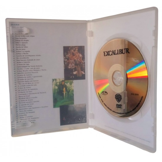 Dvd Excalibur, Nigel Terry, Helen Mirren, Nicholas Clay