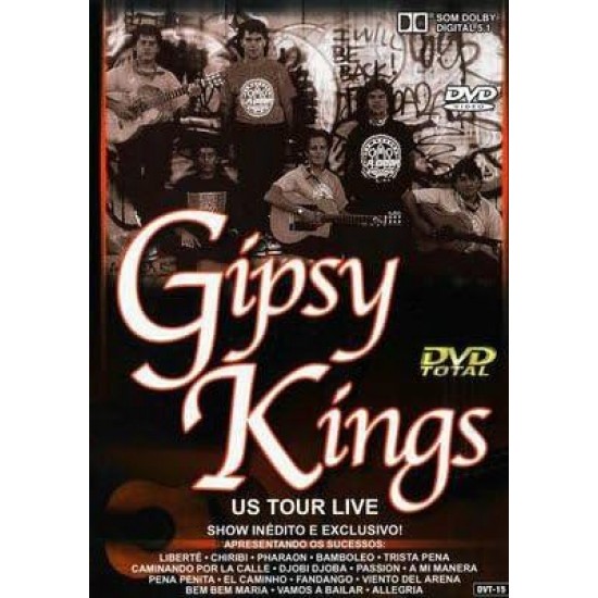 Dvd Gipsy Kings, US Tour Live