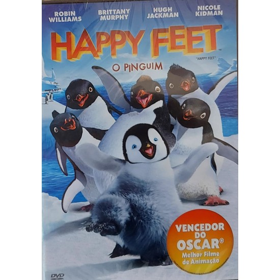 Dvd Happy Feet, O Pinguim, Robbie Williams, Brittany Murphy Dvd Happy Feet, O Pinguim, Robbie Williams, Brittany Murphy