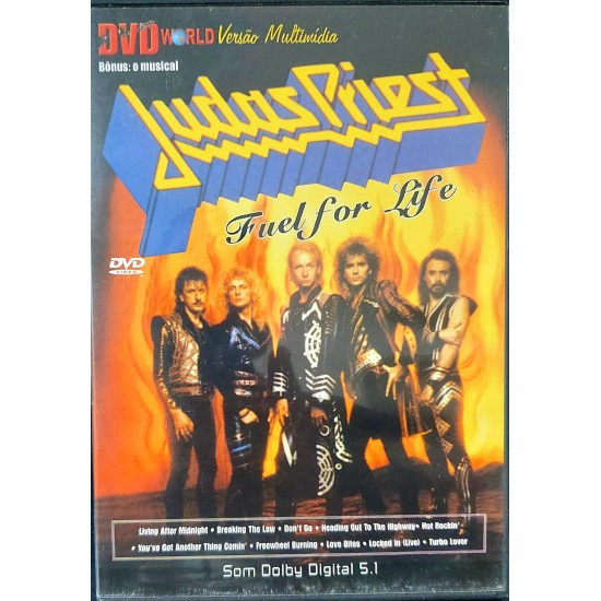 Dvd Judas Priest, Fuel For Life