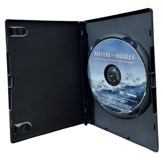 Dvd Mestre dos Mares, O Lado mais Distante do Mundo, Russell Crowe Dvd Mestre dos Mares, O Lado mais Distante do Mundo, Russell Crowe