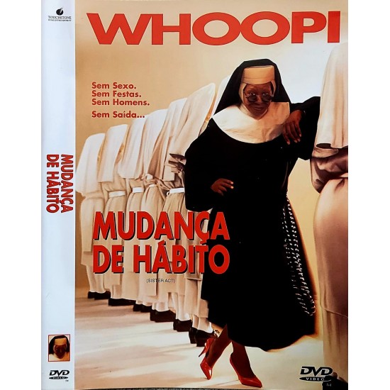 Dvd Mudança de Hábito, Whoopi Goldberg