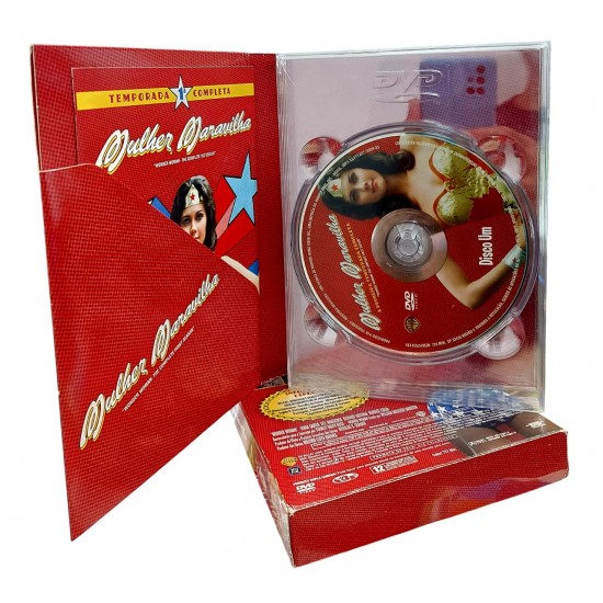 Dvd Mulher Maravilha, 1a Temporada Completa. 5 Dvds
