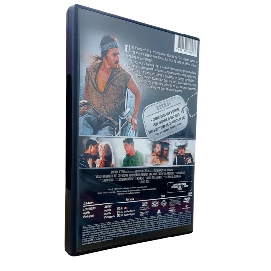 Dvd Nascido em 4 de Julho, Tom Cruise