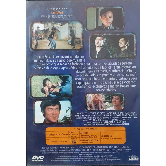Dvd O Dragão Chinês, Bruce Lee Dvd O Dragão Chinês, Bruce Lee