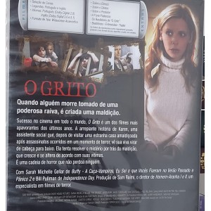 Dvd O Grito, Edição Especial, Versão do Diretor sem Cortes, Sarah Michelle Gellar