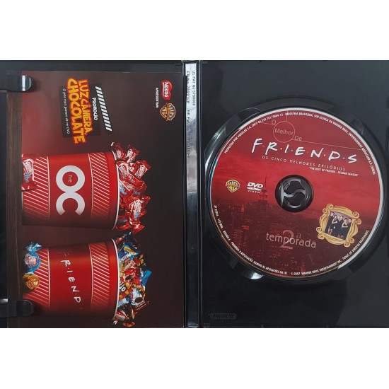 Dvd O Melhor de Friends, Os Cinco Melhores Episódios, 2ª Temporada Dvd O Melhor de Friends, Os Cinco Melhores Episódios, 2ª Temporada
