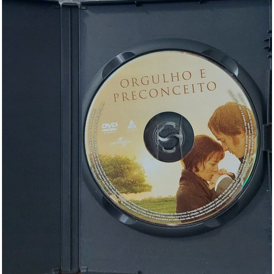 Dvd Orgulho e Preconceito, Keira Knightley