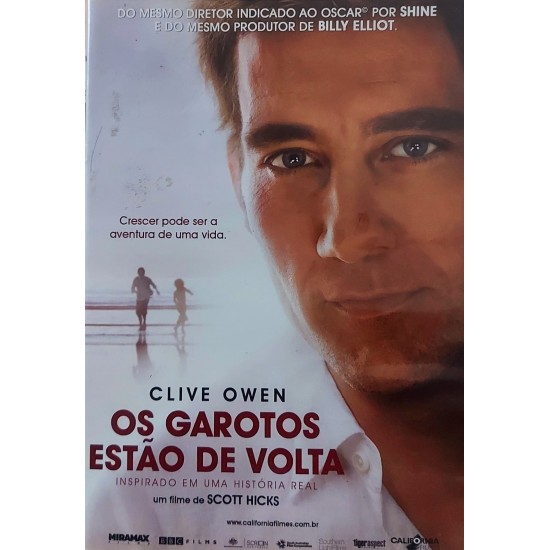 Dvd Os Garotos Estão de Volta, Clive Owen Dvd Os Garotos Estão de Volta, Clive Owen