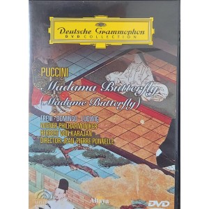 Dvd Puccini, Madame Butterfly, Freni, Domingo, Ludwig, Wiener Philharmoniker, Herbert Von Karajan