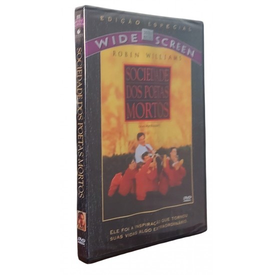 Dvd Sociedade dos Poetas Mortos, Robin Williams, Edição Especial - Lacrado