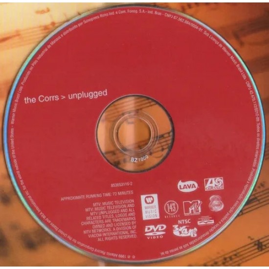 Dvd The Corrs, Unplugged