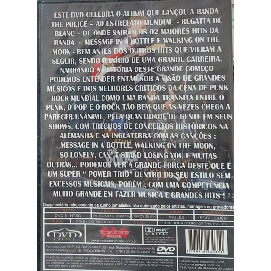 Dvd The Rock Story Of The Police - Lacrado Dvd The Rock Story Of The Police - Lacrado